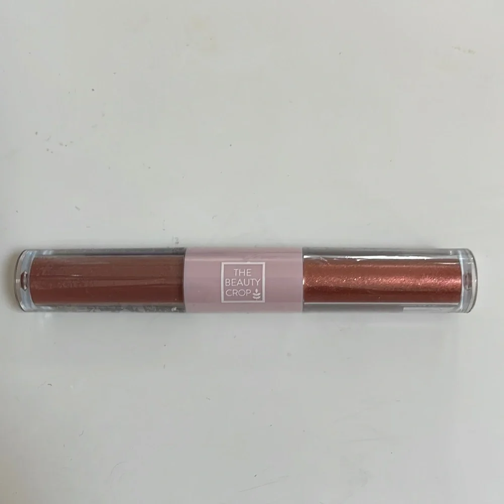 ♡ The beauty crop liquid eyeshadow duo | cinnamon & fudge